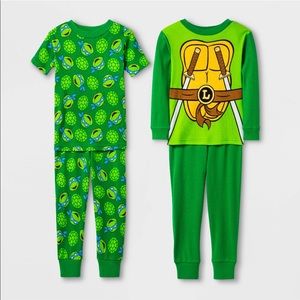4 Piece teenage mutant ninja turtles sleepwear set
